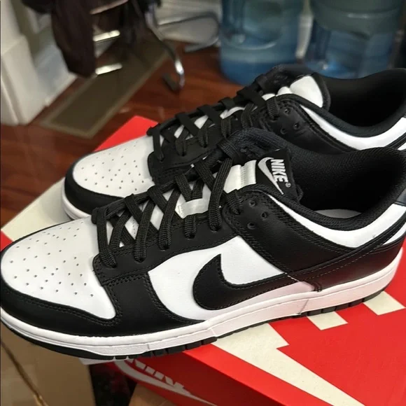 Nike Black and White Panda Sneakers - Picture 2 of 6